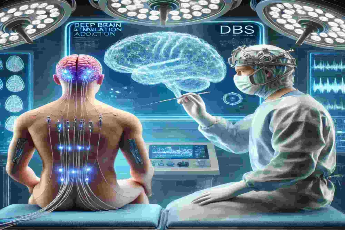DALL·E-2025-02-05-15.37.20-A-futuristic-medical-illustration-depicting-a-neurosurgeon-performing-Deep-Brain-Stimulation-DBS-surgery-on-a-patient-to-treat-addiction.-The-scene--1200x800.jpg